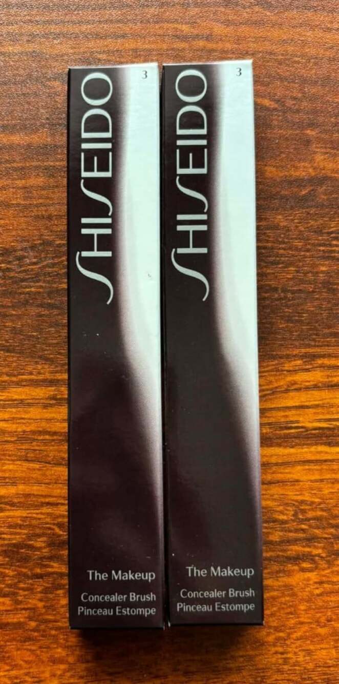 Shiseido The Makeup Concealer Brush #3 Lot of 2